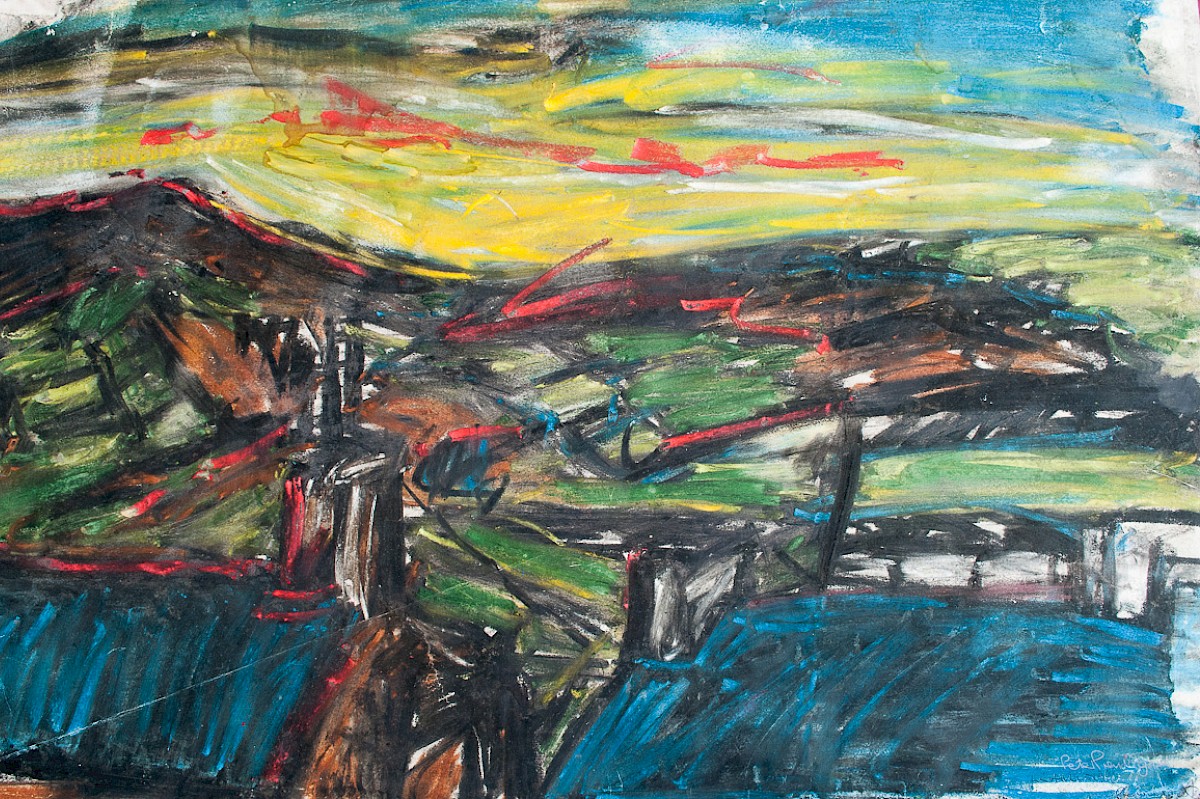 Sunset over Rachub (1970)