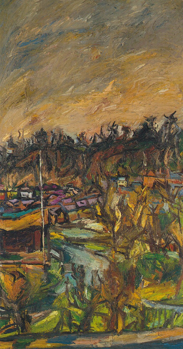 Summer Painting from Gordon Terrace 1991 Postcard