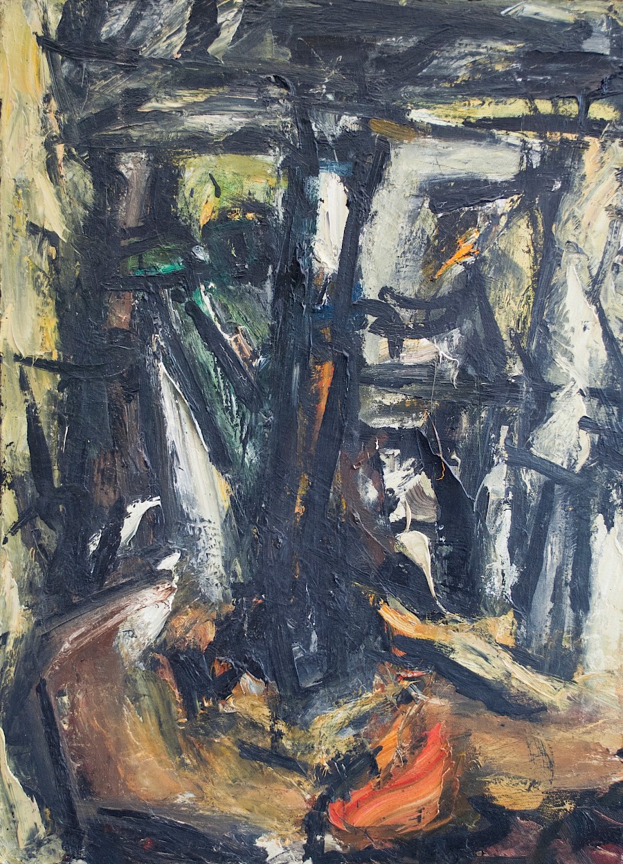 May 2020, Study for Foundry Painting, 1993